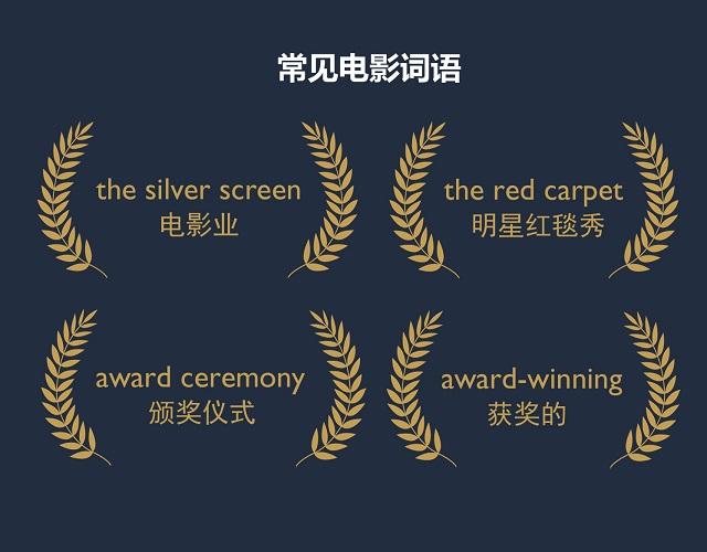 2017奧斯卡金像獎揭曉！用英語描述電影的地道表達